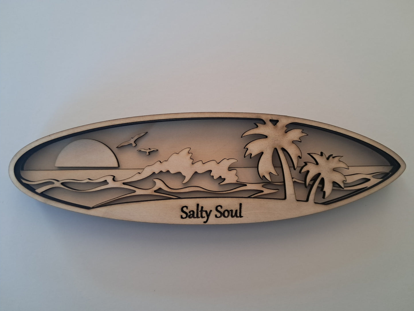 4 Layer, Surfing Phrases, Laser Cut Wall Art "Kit" - NZ Made - Urban Vibe Studio