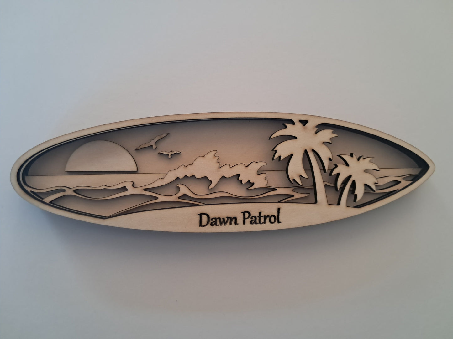 4 Layer, Surfing Phrases, Laser Cut Wall Art "Kit" - NZ Made - Urban Vibe Studio