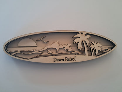 4 Layer, Surfing Phrases, Laser Cut Wall Art "Kit" - NZ Made - Urban Vibe Studio