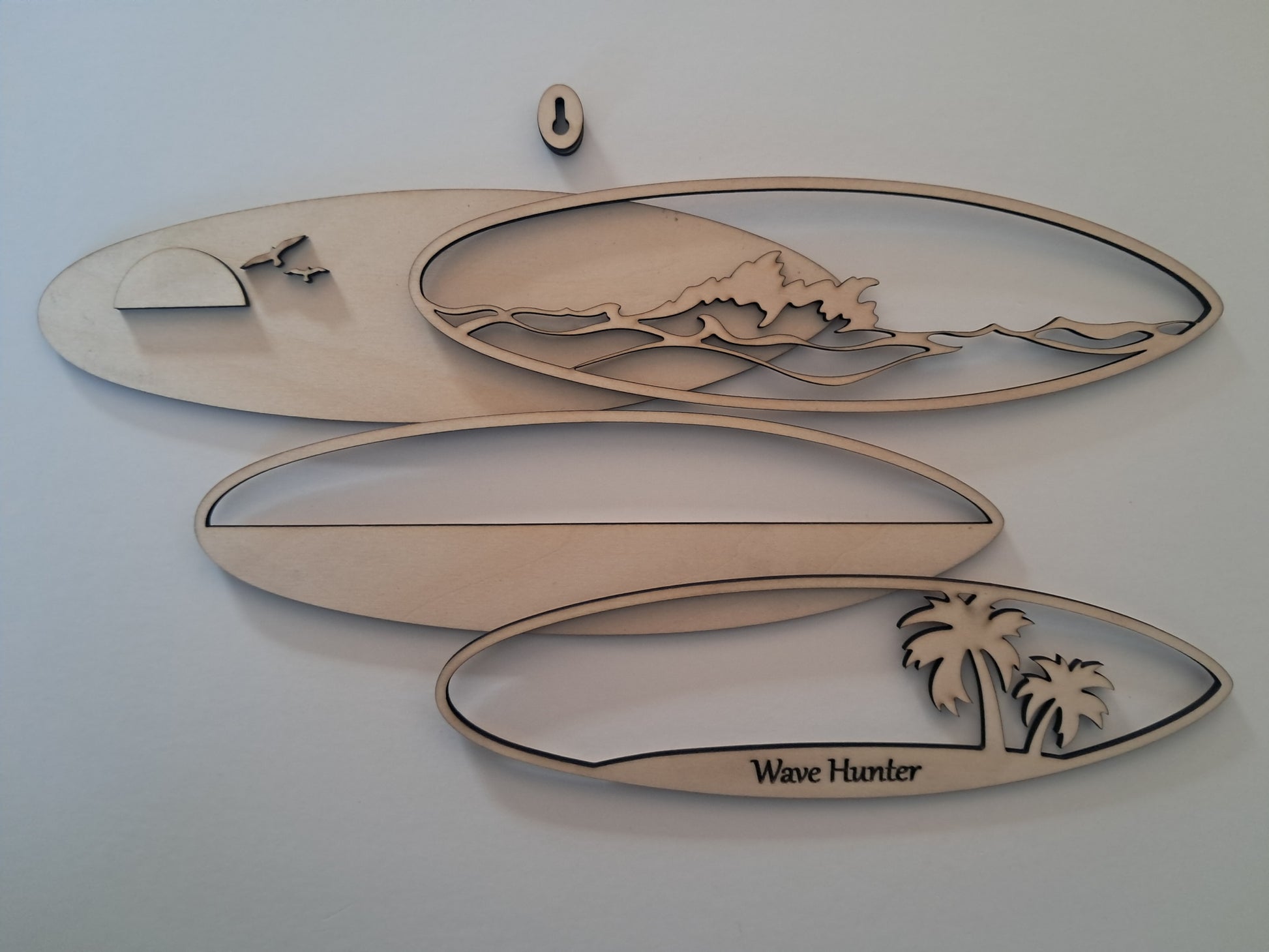 4 Layer, Surfing Phrases, Laser Cut Wall Art "Kit" - NZ Made - Urban Vibe Studio