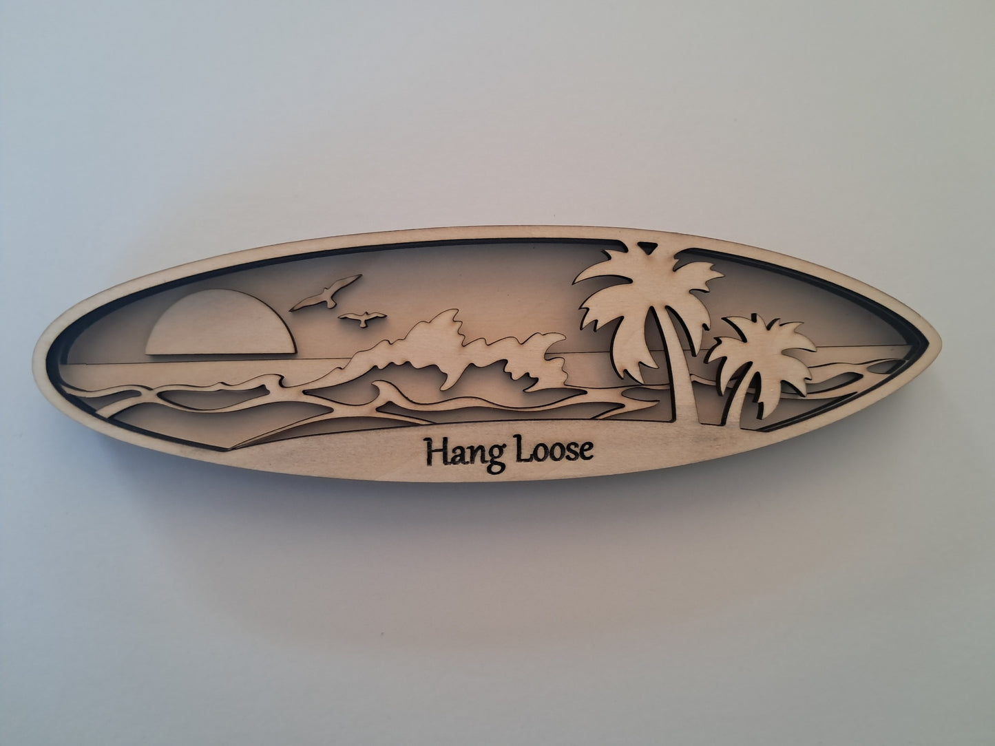 4 Layer, Surfing Phrases, Laser Cut Wall Art "Kit" - NZ Made - Urban Vibe Studio