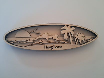 4 Layer, Surfing Phrases, Laser Cut Wall Art "Kit" - NZ Made - Urban Vibe Studio