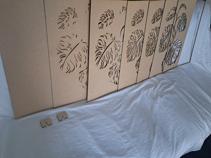 7 Layer - Monstera Plant - Laser Cut Craft Kit - NZ Made - Urban Vibe Studio
