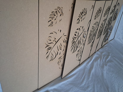 7 Layer - Monstera Plant - Laser Cut Craft Kit - NZ Made - Urban Vibe Studio