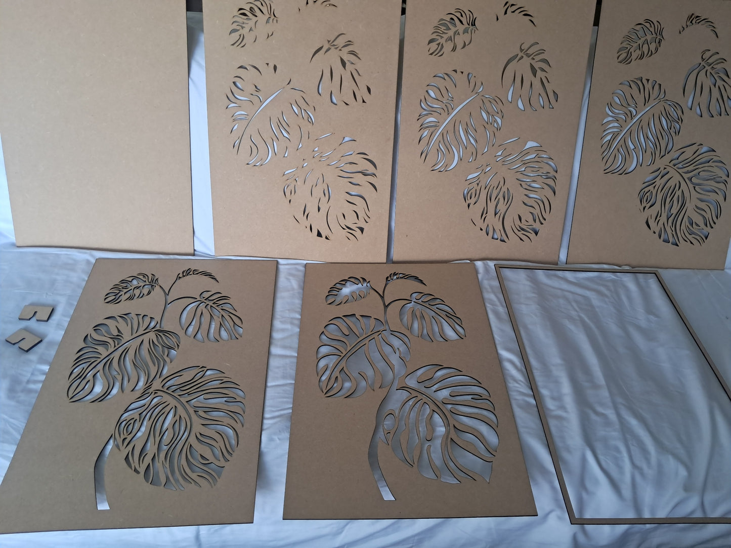 7 Layer - Monstera Plant - Laser Cut Craft Kit - NZ Made - Urban Vibe Studio
