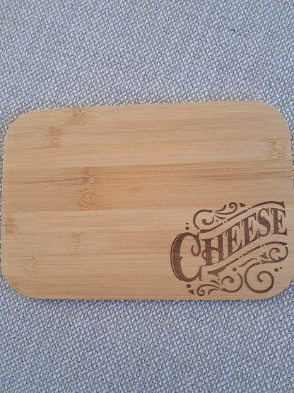 Engraved Serving Board - 26cm x 17.5cm x 0.8cm - Urban Vibe Studio