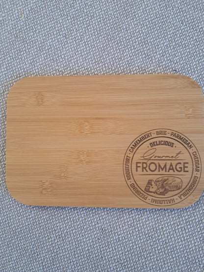Engraved Serving Board - 26cm x 17.5cm x 0.8cm - Urban Vibe Studio