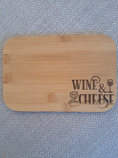 Engraved Serving Board - 26cm x 17.5cm x 0.8cm - Urban Vibe Studio