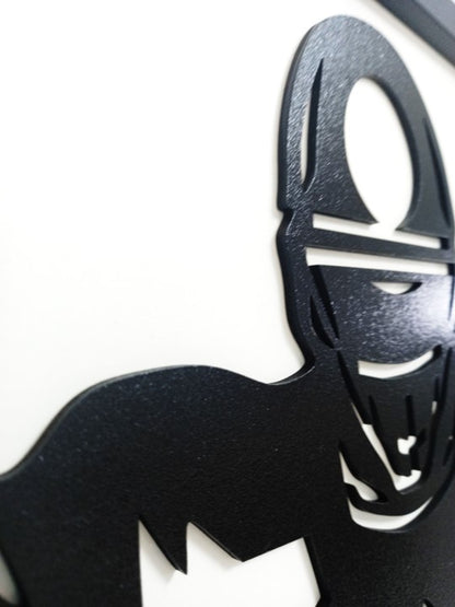 NFL (American Football) - Laser Cut Wall Art, Framed - 43cm x 43cm x 3cm - Urban Vibe Studio
