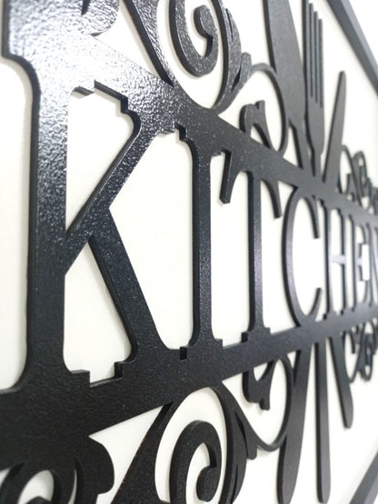Perfect Kitchen Artwork - Laser Cut Wall Art, Framed - 43cm x 53cm x 3cm - Urban Vibe Studio