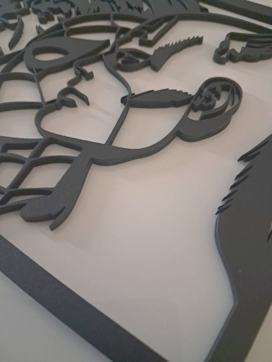 Super Heroes - Laser Cut Wall Art - Urban Vibe Studio